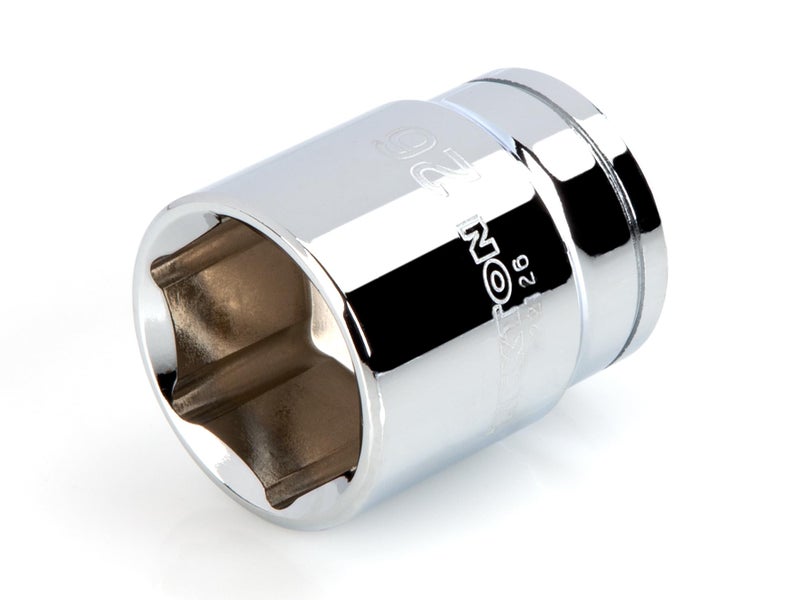 TEKTON 1/2 Inch Drive x 26 mm Shallow 6-Point Socket | SHD22126 - Image 1